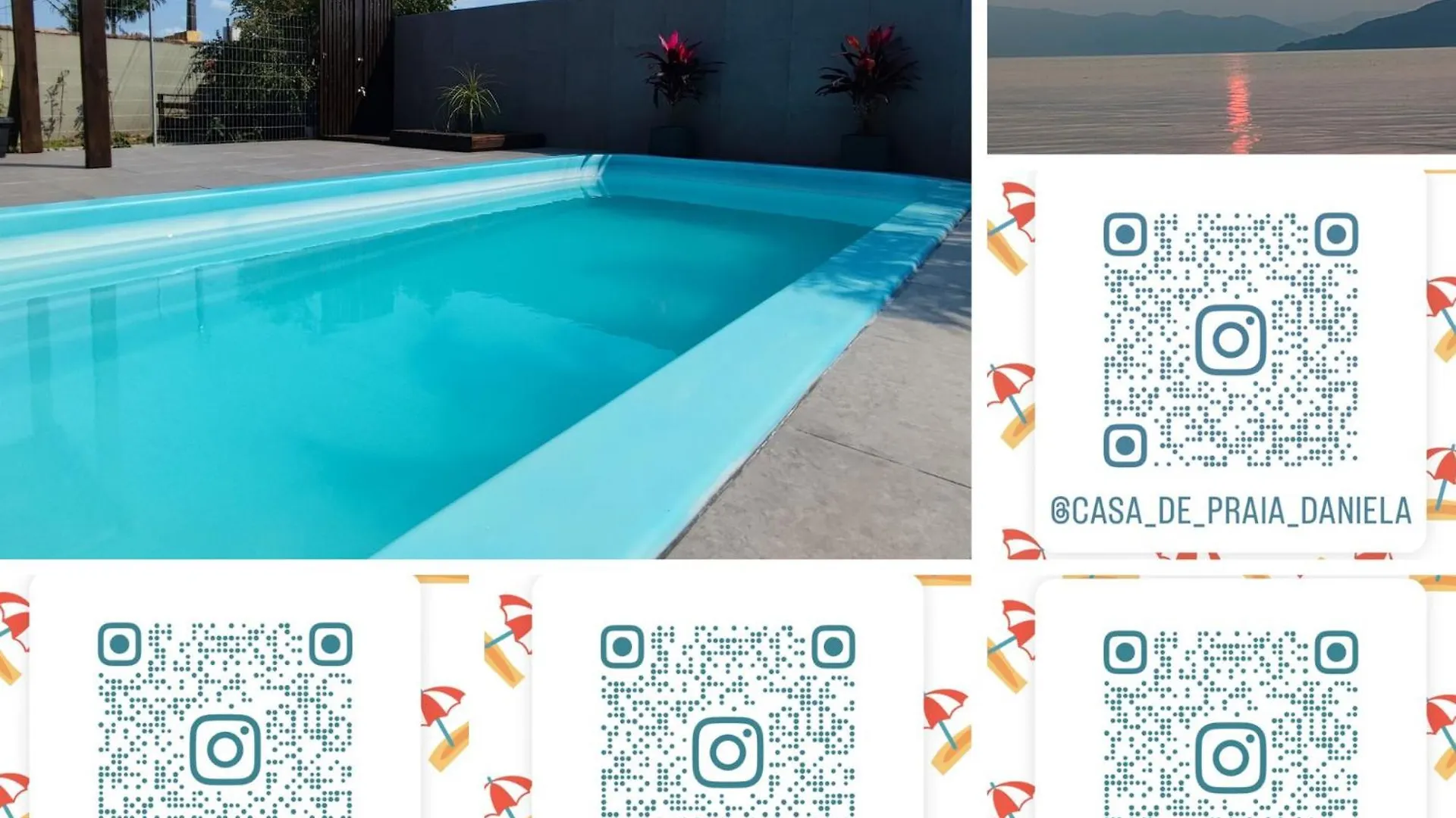 펜션 Casa De Praia Com Piscina Na Praia Da Daniela Em Florianópolis